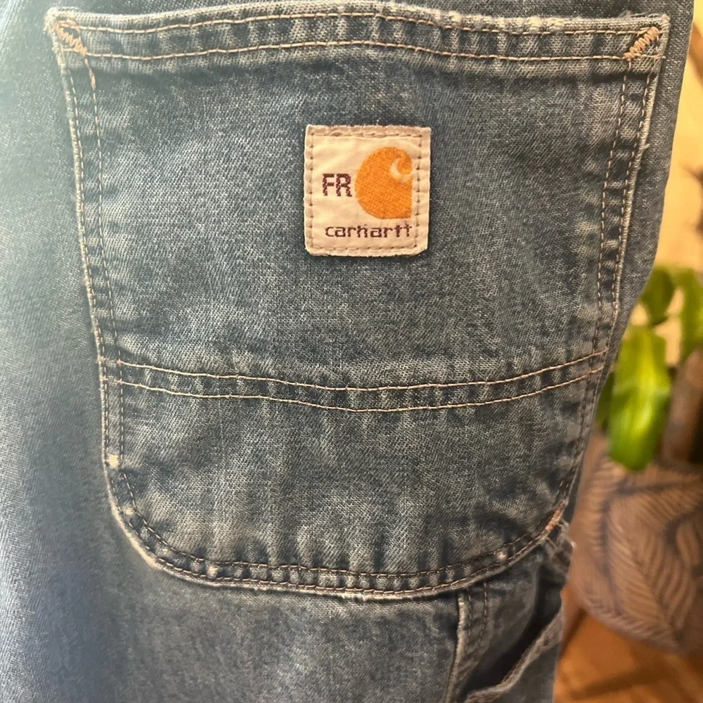 Carhartt flame resistant painters pants in used condition size 36/30